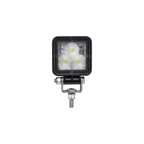 Seachoice 51631 LED Flood Beam Square/Compact Work Light, 12/24V, Black Housing, 3 LEDs
