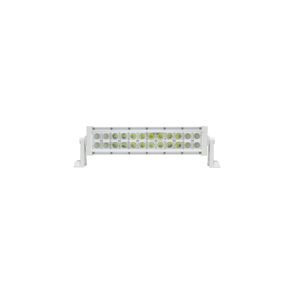 Seachoice 51683 LED Spot/Flood Light Bar, White Housing 24 LEDs, 13.6", 12/24V
