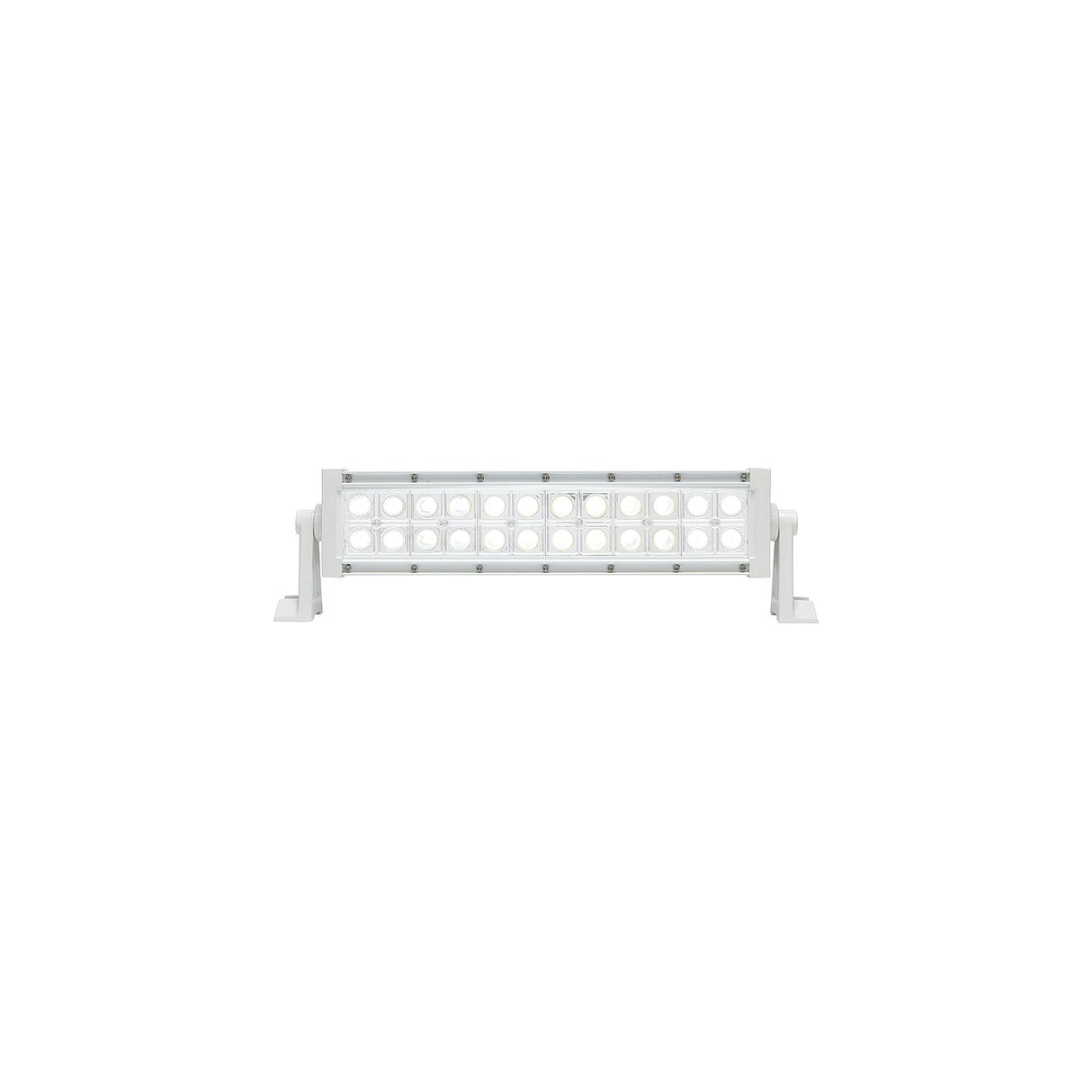 Seachoice 51683 LED Spot/Flood Light Bar, White Housing 24 LEDs, 13.6", 12/24V