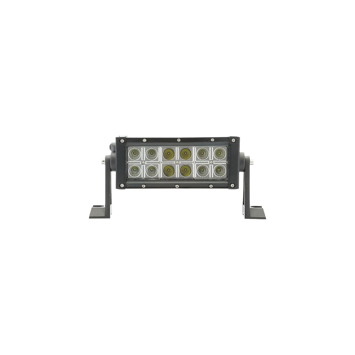 Seachoice 51701 LED Spot/Flood Light Bar, Black Housing, 12 LEDs, 7.25", 12/24V