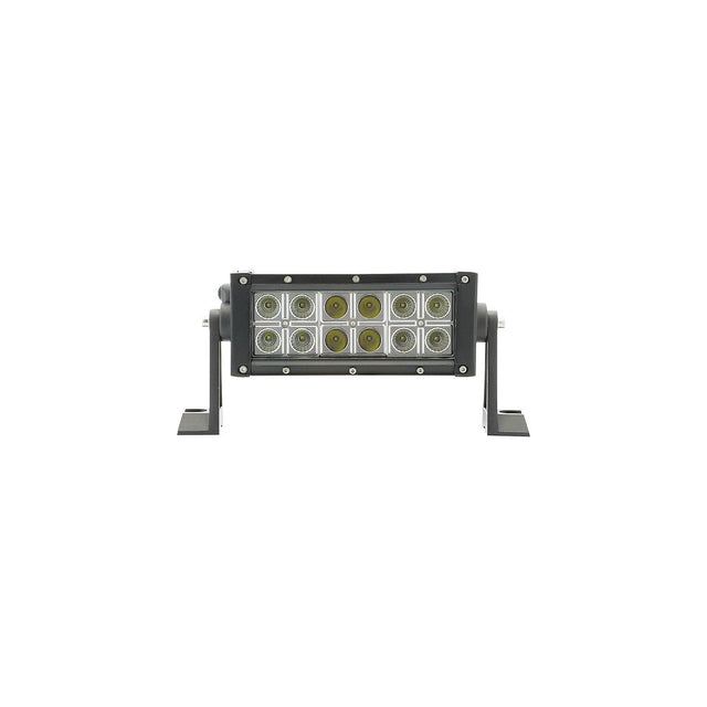 Seachoice 51701 LED Spot/Flood Light Bar, Black Housing, 12 LEDs, 7.25", 12/24V