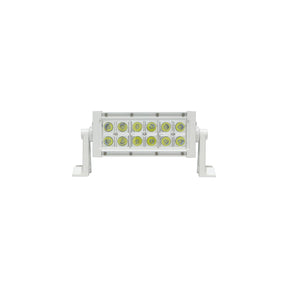 Seachoice 51703 LED Spot/Flood Light Bar, White Housing, 12 LEDs, 7.25", 12/24V