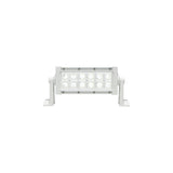 Seachoice 51703 LED Spot/Flood Light Bar, White Housing, 12 LEDs, 7.25", 12/24V