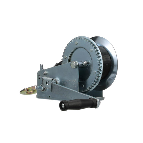 Seachoice 52261 3,000 Lb. Manual Trailer Winch, 2-Speed, 25-Ft. Strap w/Snap Hook