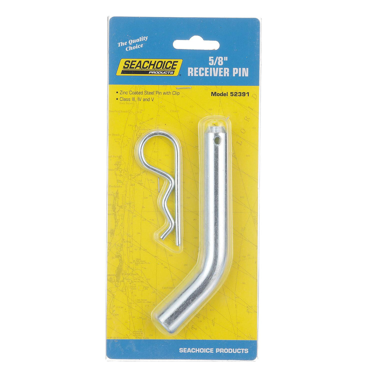 Seachoice Receiver Pin With Clip