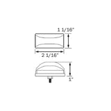 Sealed Marker/Clearance Light Amber