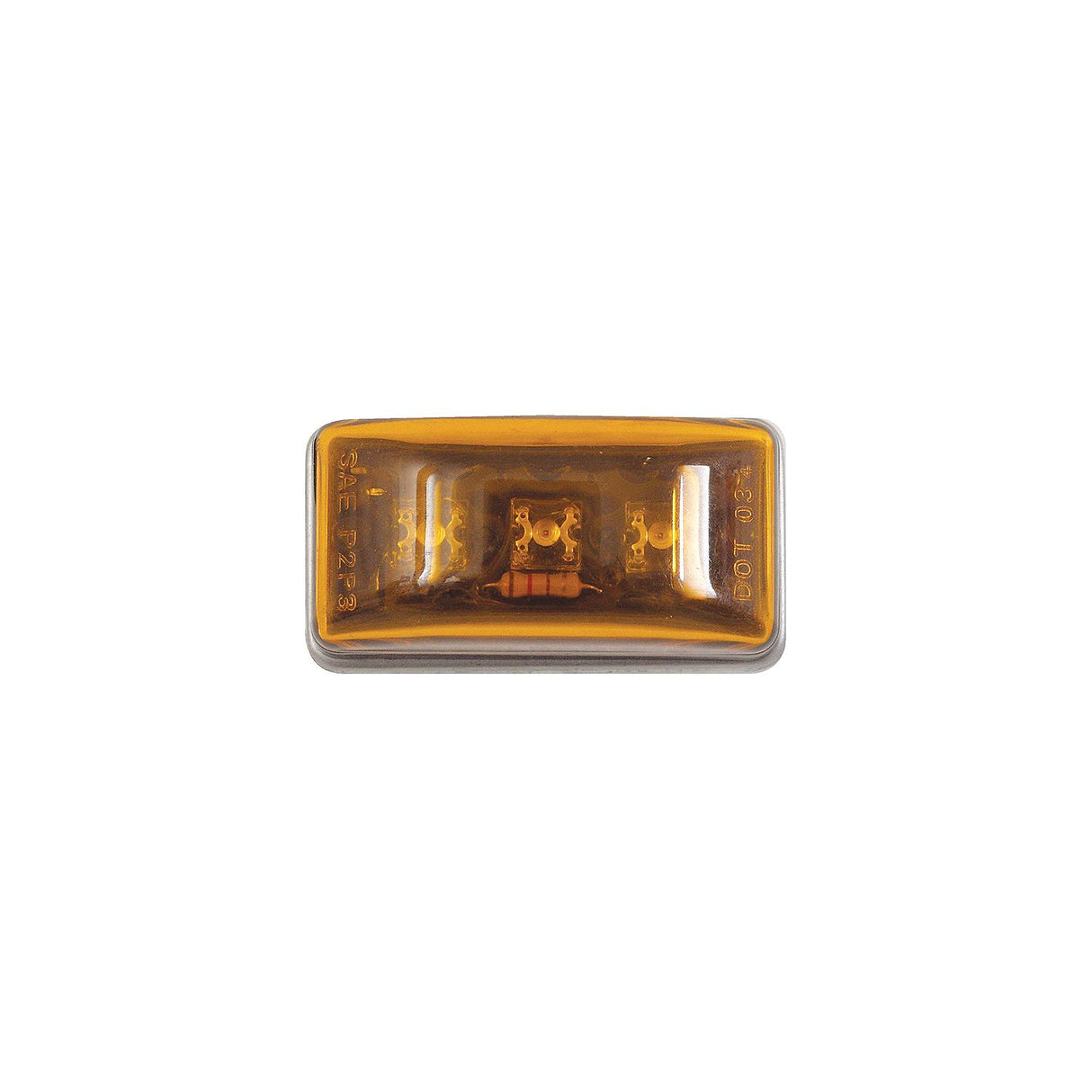 Led Sealed Stud Mount Side Marker/Clearance Light Amber
