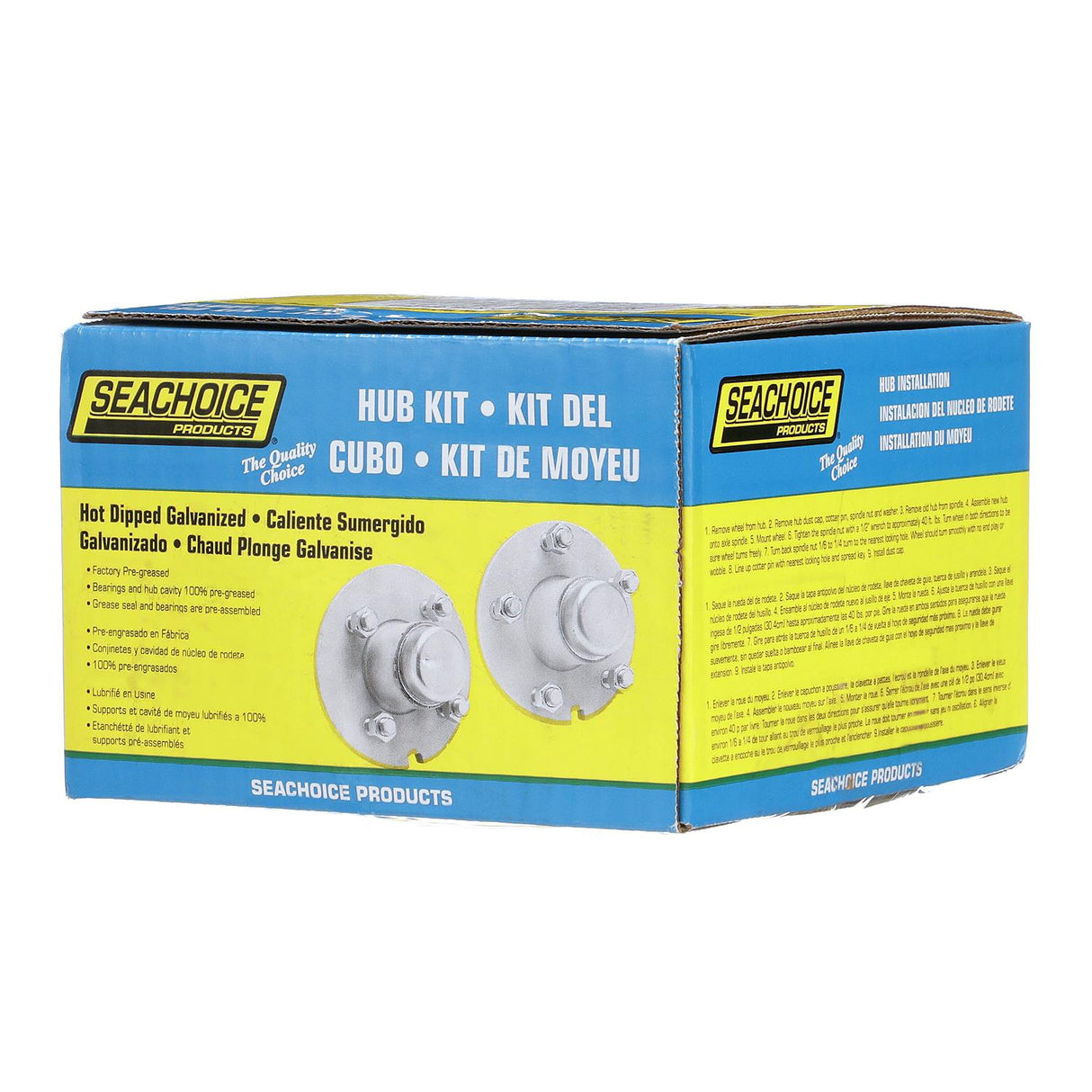 Seachoice 53021 Galvanized Trailer Wheel Hub