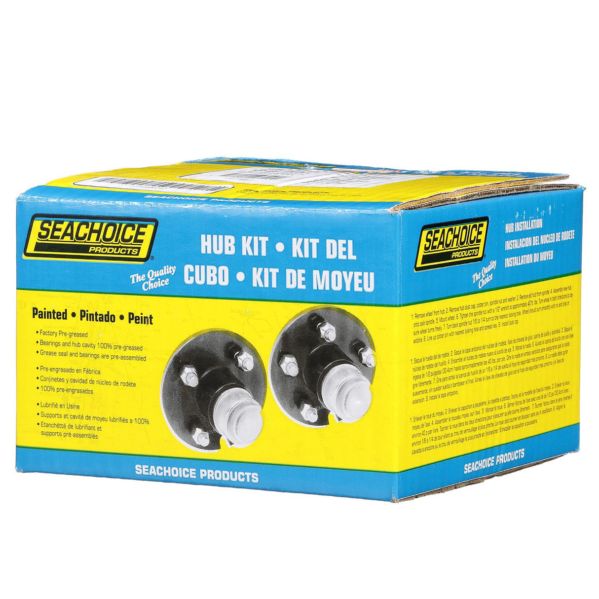 Seachoice 53141 Painted Trailer Wheel Hub