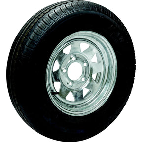 Seachoice 53411 ST205/75R14C/5H KR35 14″ Galvanized Spoke, 5 Lug Radial Tire & Wheel Assembly