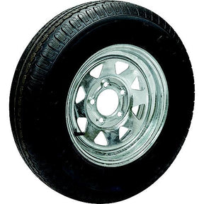 Seachoice 53421 ST205/75R15C/5H KR35 15″ Galvanized Spoke, 5 Lug Radial Tire & Wheel Assembly