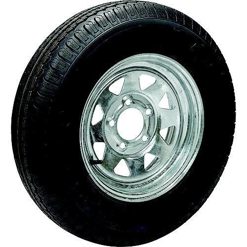 Seachoice 53421 ST205/75R15C/5H KR35 15″ Galvanized Spoke, 5 Lug Radial Tire & Wheel Assembly