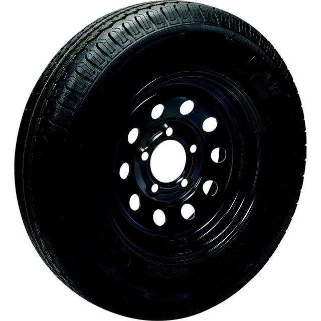 Seachoice 53406 ST175/80D13C/5H KR558 13″ Black Modular, 5 Lug Bias Tire & Wheel Assembly