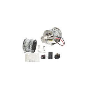 Seachoice 53721 Stainless Steel Drum Winch Kit, Deluxe Series 1000