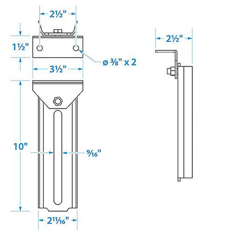 Seachoice Swivel Bolster Bracket