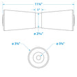 Heavy Duty Keel Roler-12 -5/8 Id(Bulk