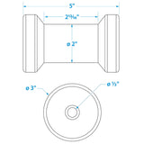 Spool Roller-5 -1/2 Id(Bulk)