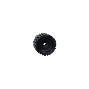 Seachoice Black Rubber Ribbed Roller 4-3/8"