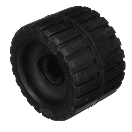 Seachoice Black Rubber Ribbed Roller 4-3/8"