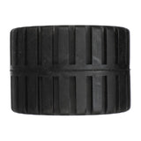 Seachoice Black Rubber Ribbed Roller 4-3/8"