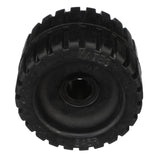 Seachoice Black Rubber Ribbed Roller 4-3/8"
