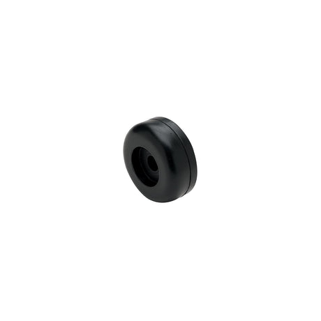 Seachoice Black Rubber Roller End Cap  3-1/2" Dia. X 1-5/16" W With 11/16" ID