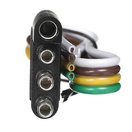 4-Way Flat Connector 12" Trailer Side