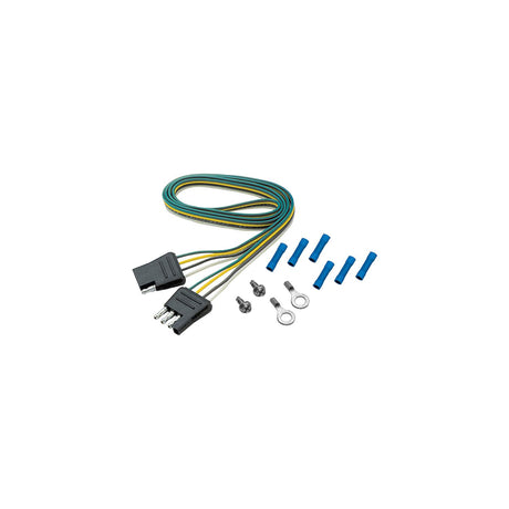 4-Way Flat Trailer Harness 60"Car and Trailer Side Loop