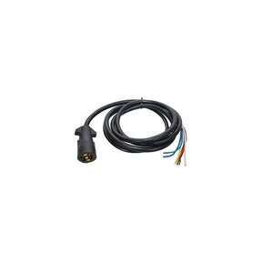 7-Way Trailer Wiring 8' Cable With 7-Way Molded Connector