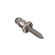 Seachoice Eyelet Stud With Tapping Screw, #8 x 5/8" Qty. 35