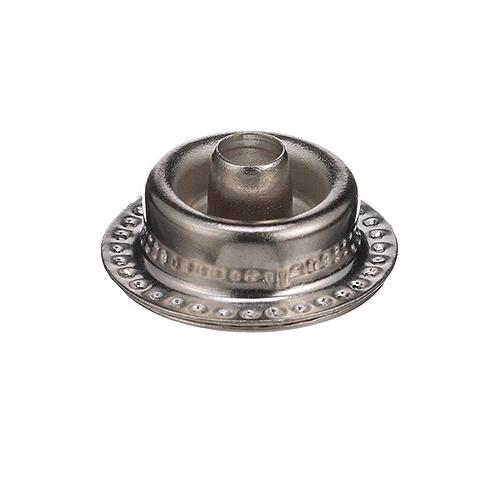 Seachoice Stainless Steel Button Stud With Barrel And Eyelet, 65 Sets