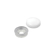 Seachoice Screw Caps, White, Fits #6 & #8