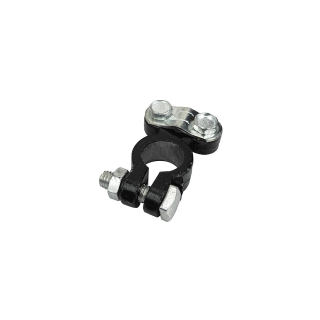 Clamp style coated battery terminal, Black
