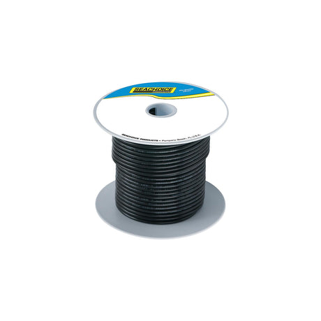 Seachoice 63006 Tinned Copper Marine Wire, 2 AWG, Black, 25'