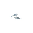 Seachoice 70521 Zinc Plated Steel Clamp-On Oarlocks (Sold as Pair)