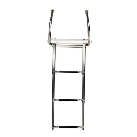 Seachoice Deluxe Universal Swim Platform With Slide Mount Telescoping Ladder