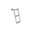 Seachoice 71221 Telescoping Transom Mount Stainless Steel 3-Step Ladder