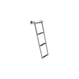 Seachoice 71231 Telescoping Transom Mount Stainless Steel 4-Step Ladder