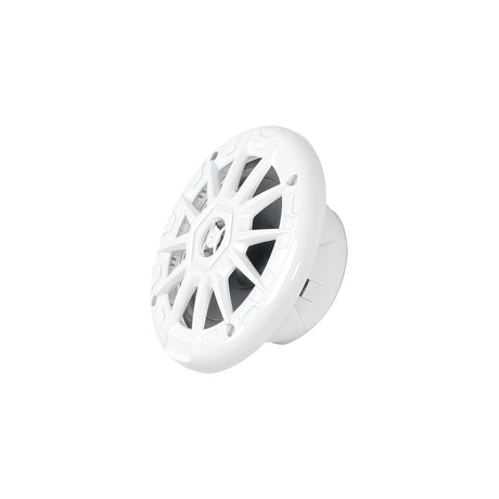 Seachoice 72111 5-1/4" 2-Way 150W Round LED Speakers, 1 Pair, White