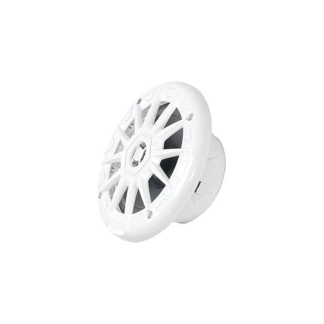 Seachoice 72111 5-1/4" 2-Way 150W Round LED Speakers, 1 Pair, White