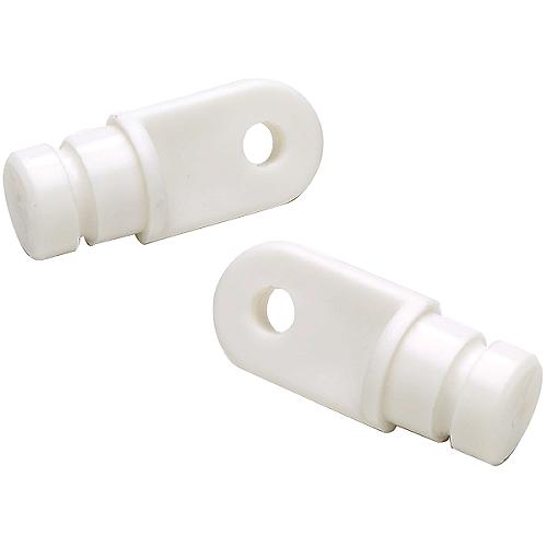 Internal Eye End, 7/8", White
