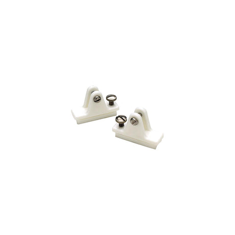 Seachoice Nylon Side Mount Deck Hinges With Stainless Steel Slide Lock (2 Per Pack0