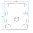 Seachioce Replacement Latch Set For Igloo Coolers 28 to 162 QT (2 Per Pack)
