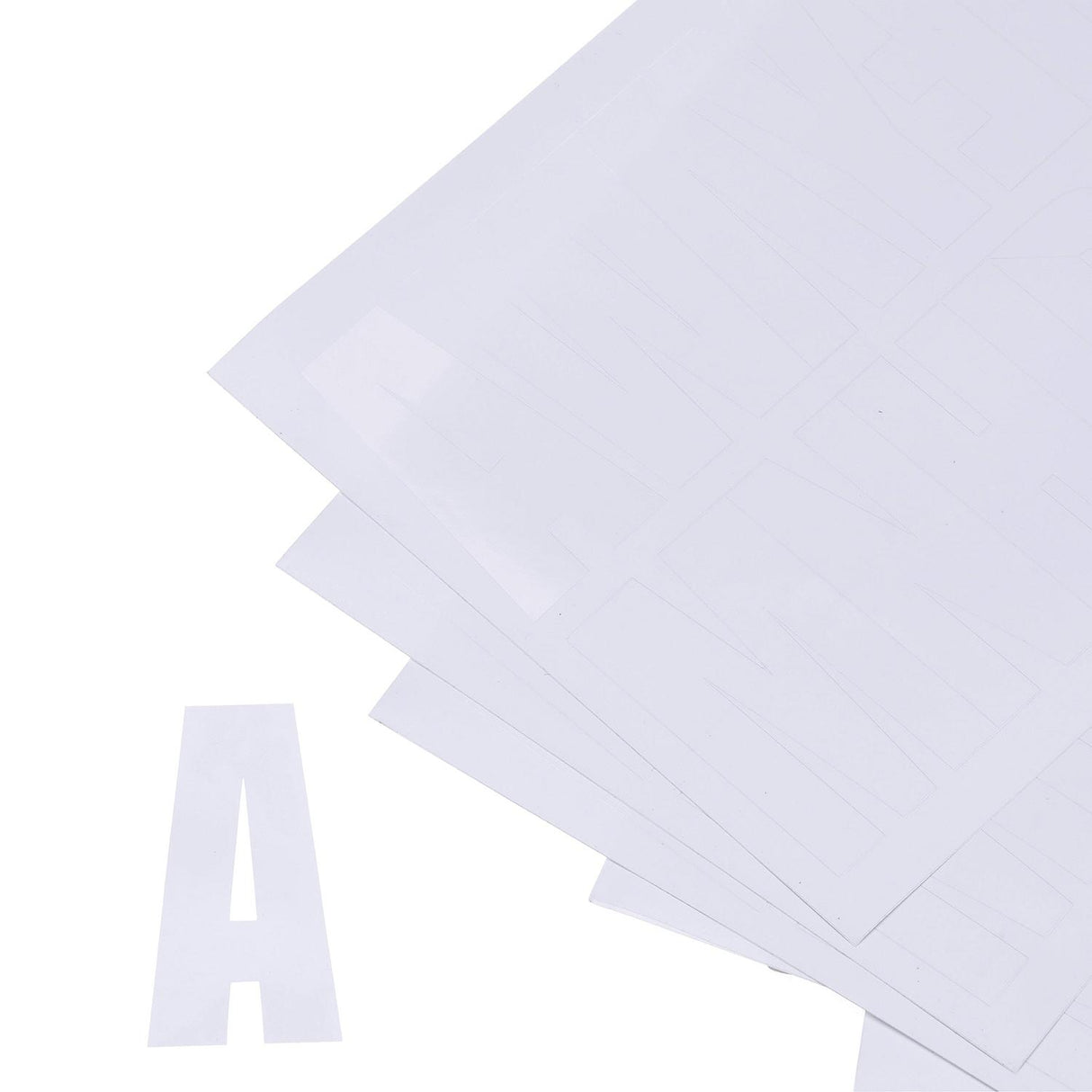 Seachoice 77121 3-1/4" 148 Piece Letter & Number Kit - White