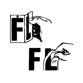 Seachoice 77861 3″ Solid Number ″6″ - White - Pack of 10