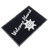 Seachoice 78180 18" x 27" Blue Welcome Aboard Mat