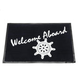 Seachoice 78180 18" x 27" Blue Welcome Aboard Mat