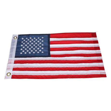 Seachoice 78211 12" x 18" Deluxe Sewn U.S. Flag (Restricted from sale into MN)
