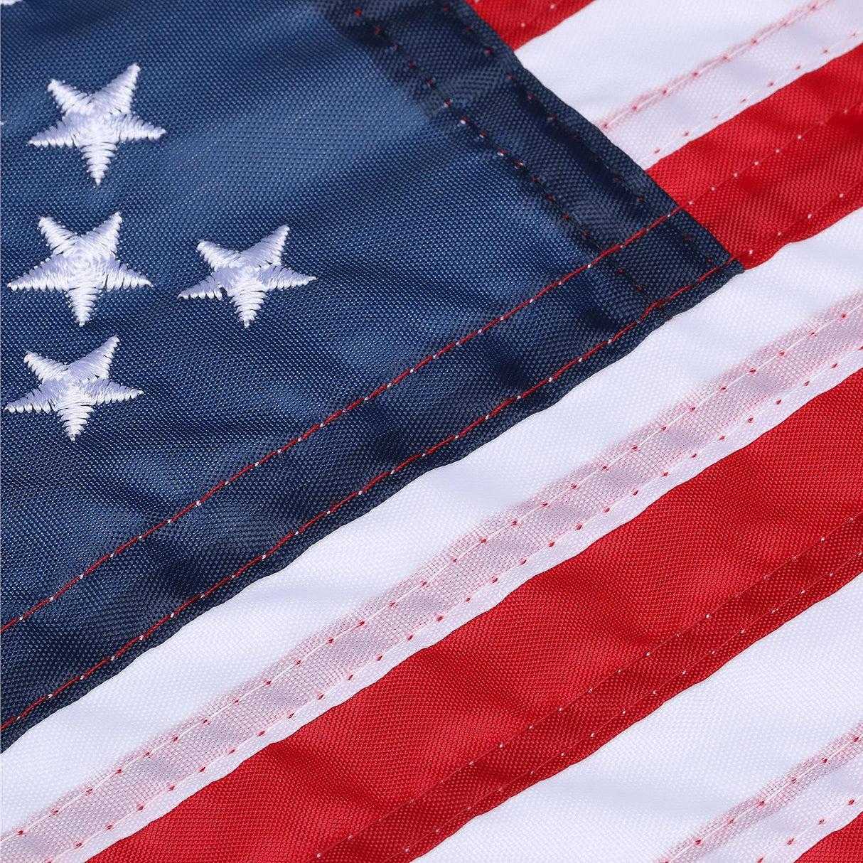 Seachoice 78211 12" x 18" Deluxe Sewn U.S. Flag (Restricted from sale into MN)