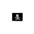 Seachoice 78251 12" x 18" Nylon Print Dyed Jolly Roger Flag